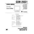 SONY GDM20SE1 Manual de Servicio