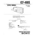 SONY ICF-490S Manual de Servicio