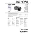 SONY DSCP50 Manual de Servicio