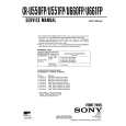 SONY XRU550FP Manual de Servicio