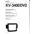 SONY KV-3400 Manual de Usuario
