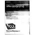 SONY VPH-12571Q Manual de Usuario