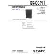 SONY SSCCP11 Manual de Servicio