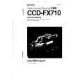 SONY CCD-FX710 Manual de Usuario