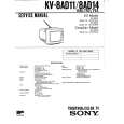 SONY KV-8AD14 Manual de Usuario