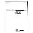 SONY CFD-10 Manual de Usuario