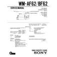 SONY WMBF62 Manual de Servicio