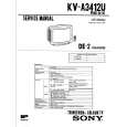SONY KVA3412U Manual de Servicio
