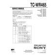 SONY TCWR445 Manual de Servicio