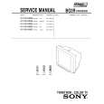 SONY KVXA34M80 Manual de Servicio