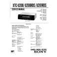 SONY XTCU200/RDS Manual de Servicio