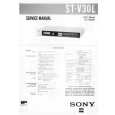 SONY STV30L Manual de Servicio