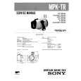 SONY MPKTR Manual de Servicio