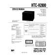 SONY HTCH2800 Manual de Servicio