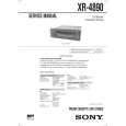 SONY XR4890 Manual de Servicio