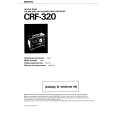 SONY CRF-320 Manual de Usuario