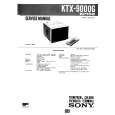 SONY KTX9000 Manual de Servicio