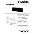 SONY CFSW410S Manual de Servicio
