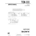 SONY TCM333 Manual de Servicio