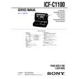 SONY ICFC1100 Manual de Servicio