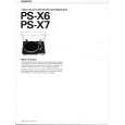 SONY PS-X6 Manual de Usuario