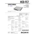 SONY HCD-FC7 Manual de Servicio
