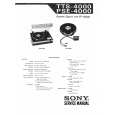 SONY TTS4000 Manual de Servicio