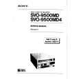 SONY SVO9500MD TEIL 2 Manual de Servicio