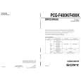 SONY PCGF490K Manual de Servicio