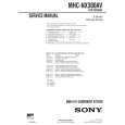 SONY MHCNX300AV Manual de Servicio