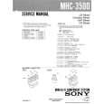 SONY MHC3500 Manual de Servicio
