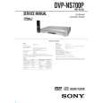 SONY DVP-NS700P Manual de Usuario