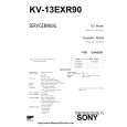 SONY KV-13EXR90 Manual de Usuario