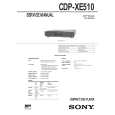 SONY CDPXE510 Manual de Usuario
