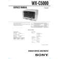 SONY WXC5000 Manual de Servicio