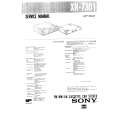SONY XR7301 Manual de Servicio