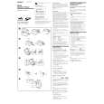 SONY WM-FS655 Manual de Usuario