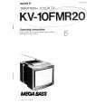 SONY KV-10FMR20 Manual de Usuario
