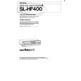 SONY SLHF400 Manual de Usuario