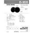 SONY XS3051D Manual de Servicio