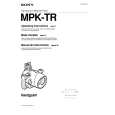 SONY MPK-TR Manual de Usuario