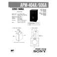 SONY APM606A Manual de Servicio