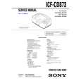 SONY ICFCD873 Manual de Servicio