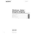 SONY GDM-400PS Manual de Usuario