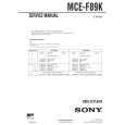 SONY MCEF89K Manual de Servicio