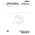 SONY KV1499XF Manual de Servicio
