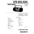 SONY CFDS32L Manual de Servicio