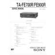 SONY TAFE900R Manual de Servicio