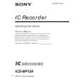 SONY ICD-BP120 Manual de Usuario