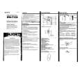 SONY WM-FX56 Manual de Usuario